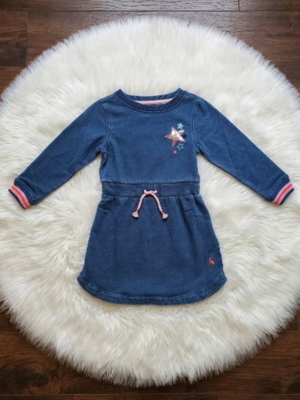 NWT Joules Millie Sweatshirt Dress - Size 2Y